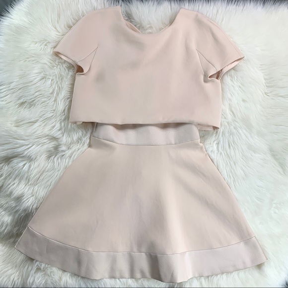 Maje Rimmel Champagne Blush Dress Sz 2 (US M) - Picture 2 of 8